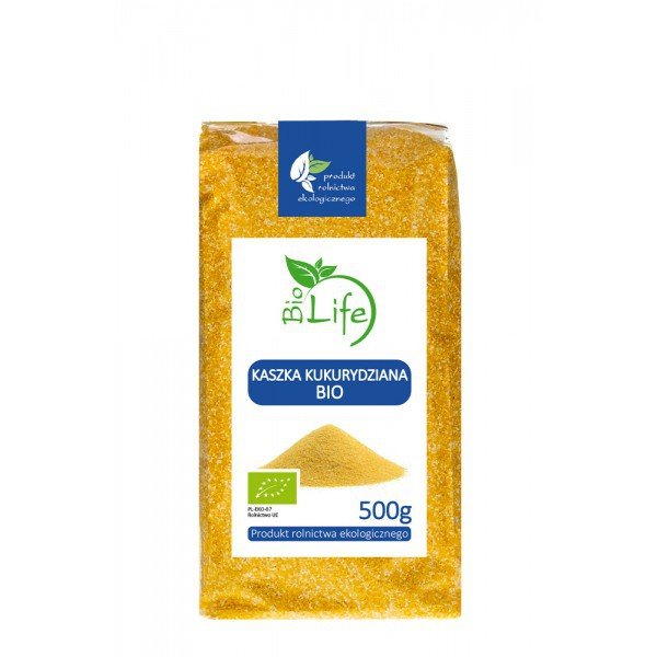 BioLife 101BioLife Kaszka Kukurydziana 500g - BLFKASKUK500