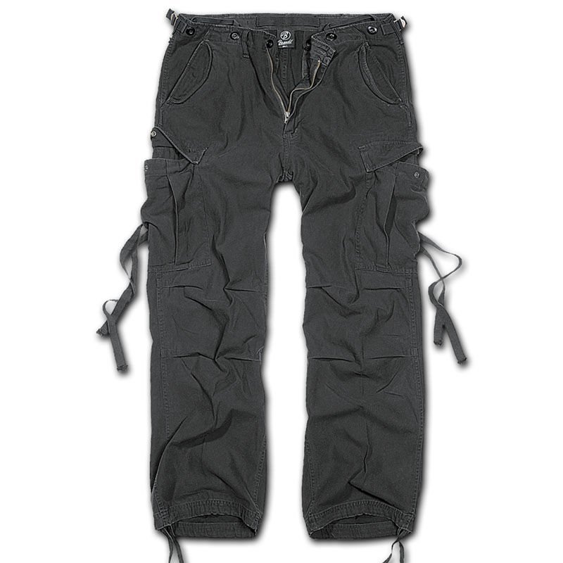 Brandit Spodnie M65 Vintage Czarne - L