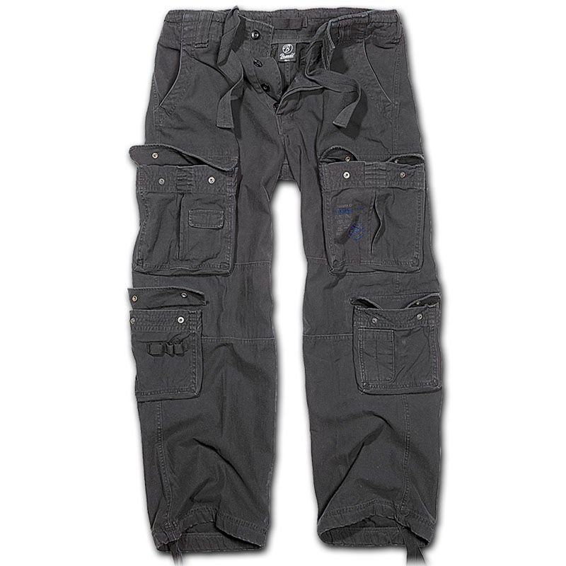 Brandit Spodnie dresowe Pure Vintage Trousers Czarny, kolor: czarny , rozmiar: 6XL 1003-2