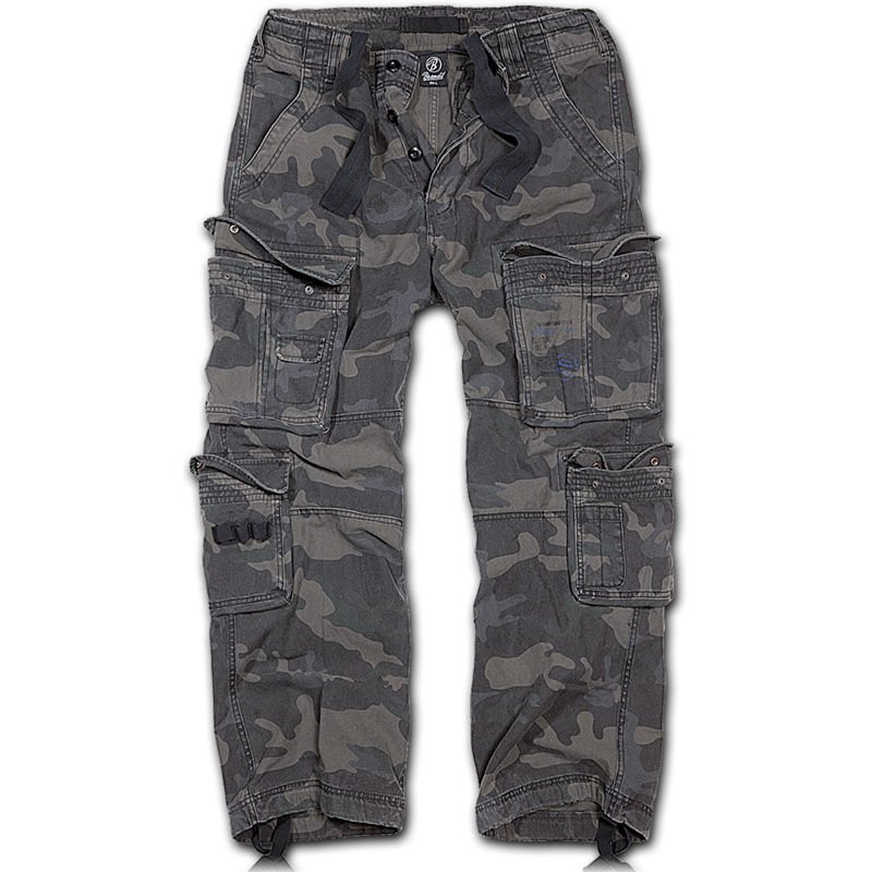 Brandit Spodnie dresowe Pure Vintage Trousers Czarny, kolor: wielokolorowa, rozmiar: medium 1003-4
