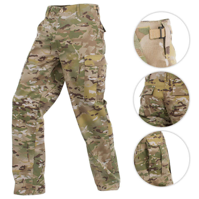 Brandit Spodnie Bojówki BDU US Ranger Multicam - 3XL