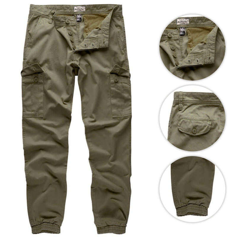 Surplus Surplus Surplus Spodnie Jogger Bad Boys Olive L 21472-5
