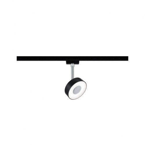 Paulmann URail spot Circle czarny 4 000 K
