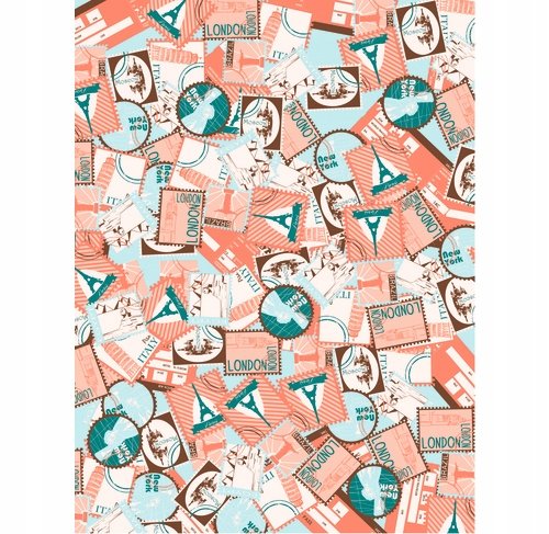Papier DECOPATCH do decoupage nr 692 30 x 40 cm