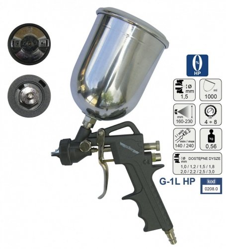 Adler Pistolet Lak.G. Hp 1.5Mm G-1L