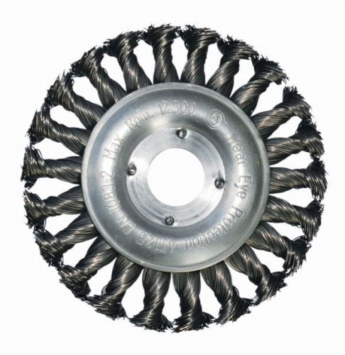 ABRABORO Szczotka tarczowa 125 mm/22,2 drut spla