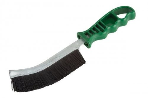 Wolfcraft Szczotka ręczna 1-rzędowa 265 mm drut pokryty nylonem 2764000 WF2764000