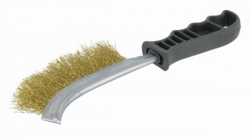 Abraboro Szczotka ręczna 1-rzedowa mosiądz z uchwytem plastikowym AB41996494 AB41996494