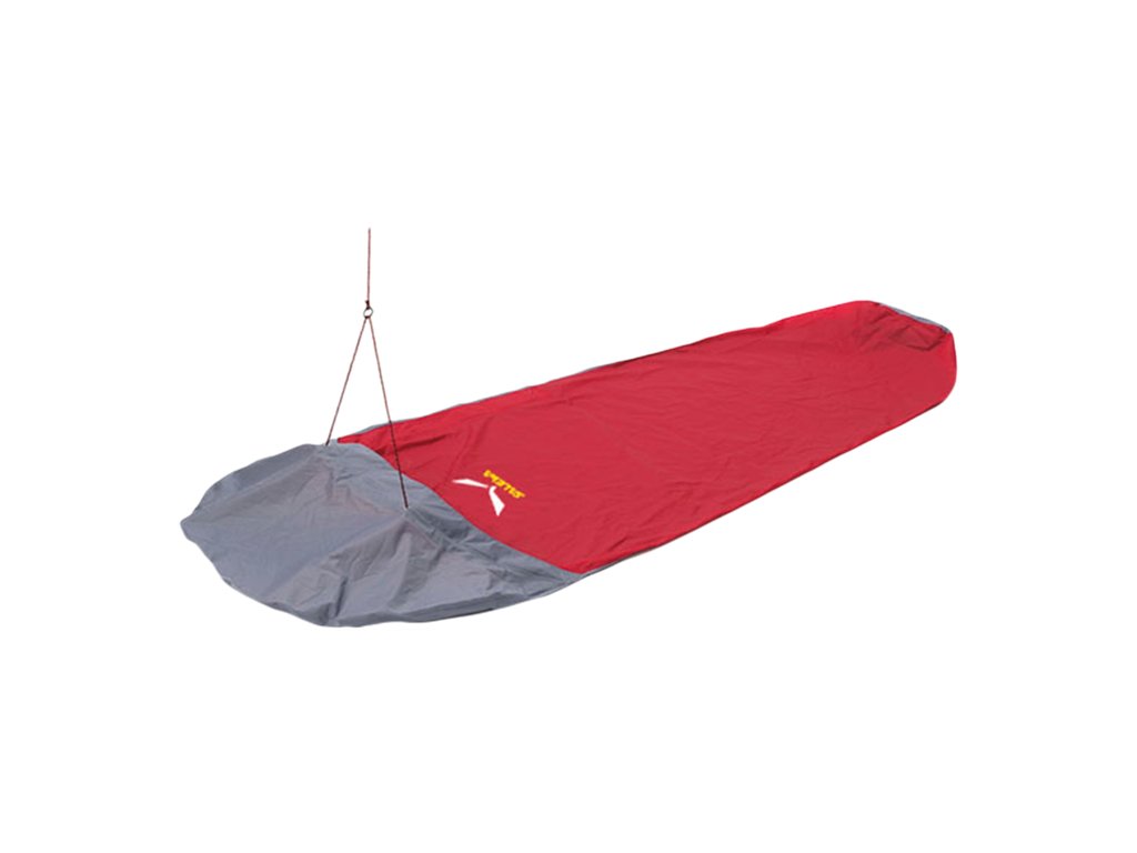 Salewa PTX Single płachta biwakowa, czerwony, 220 x 80 cm 00-0000002382_Rouge/Anthracite