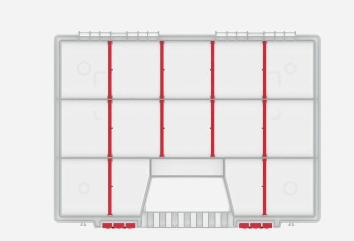 Prosperplast Organizer narzędziowy KNO40307T KNO40307T