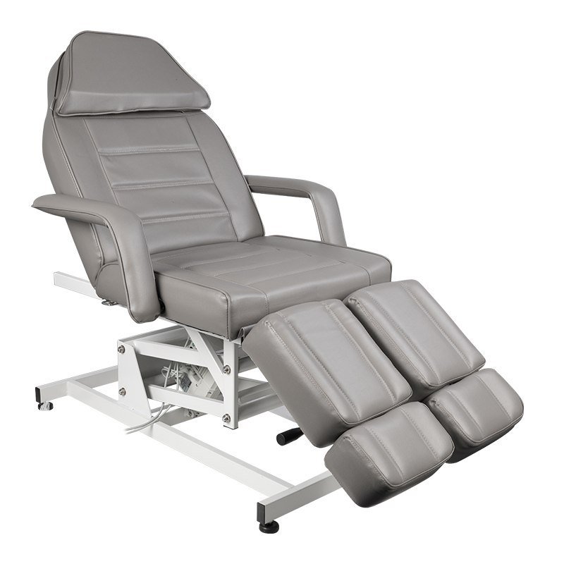 FOTEL KOSMETYCZNY ELEKTR. AZZURRO 673AS PEDI 1 SILN. SZARY 129100