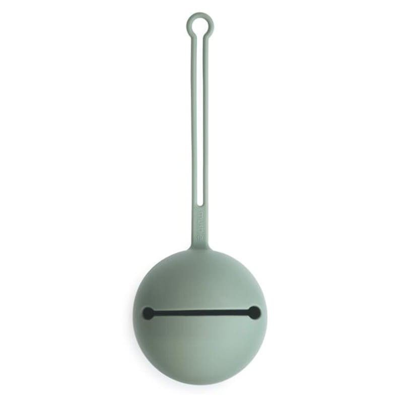 Mushie Mushie - Etui na smoczek do wózka Kula Ball Cambrige Blue 61968-uniw