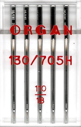 Igły półpłaskie ORGAN 130/705H uniwersalne 5x '110
