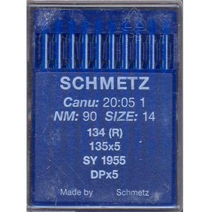 Igły Schmetz DPx5 / 135x5 rozmiar 90 - 10 szt.