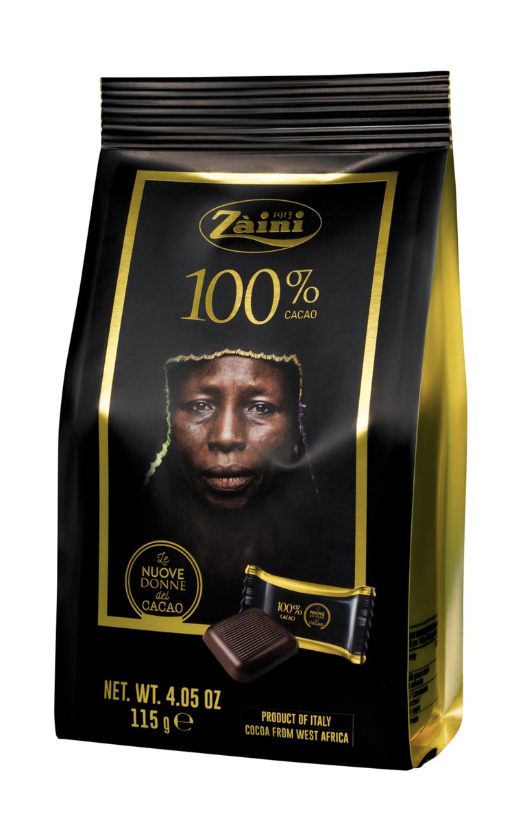Zaini, czekoladki gorzkie 100% kakao Women of Cocoa, 115 g
