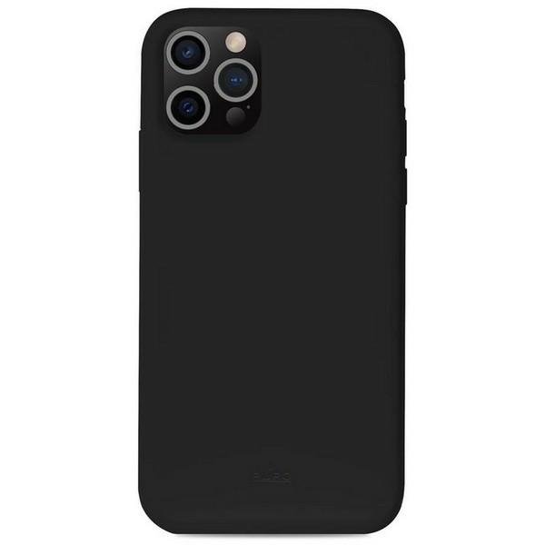 PURO ICON Anti-Microbial Cover - Etui iPhone 13 Pro Max z ochroną antybakteryjną (czarny) IPC1367ICONBLK