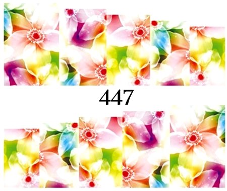 Naklejki wodne na paznokcie - nr 447