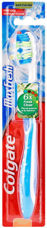 Colgate | Szczoteczka do Zębów Max Fresh Biało Niebieska