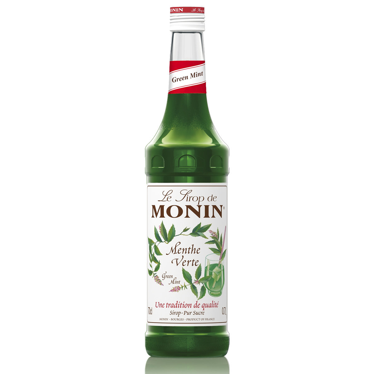 Monin Syrop ZIELONA MIĘTA Green Mint 700ml 4344