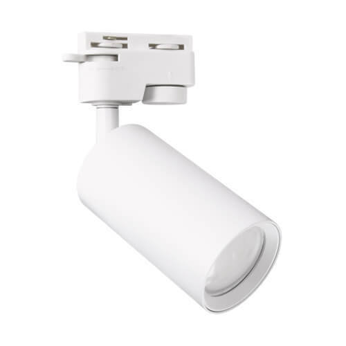 Ideus Regulowana LAMPA sufitowa DARIA TRA 03948 metalowa OPRAWA reflektorek do systemu szynowego 1 fazowego biała __code-67737