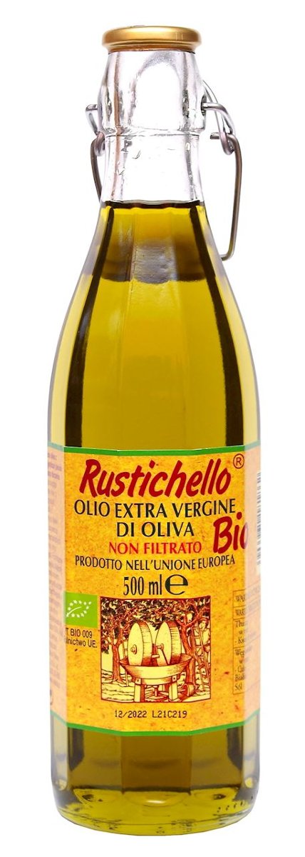 RUSTICHELLO (oliwa) Lumarko Oliwa Z Oliwek Extra Virgin Niefiltrowana Bio 500 Ml