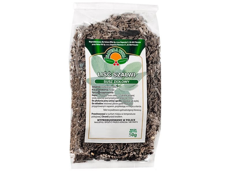 NATURA-WITA NATURA-WITA Szałwia liść 50g 34NATZIOSY