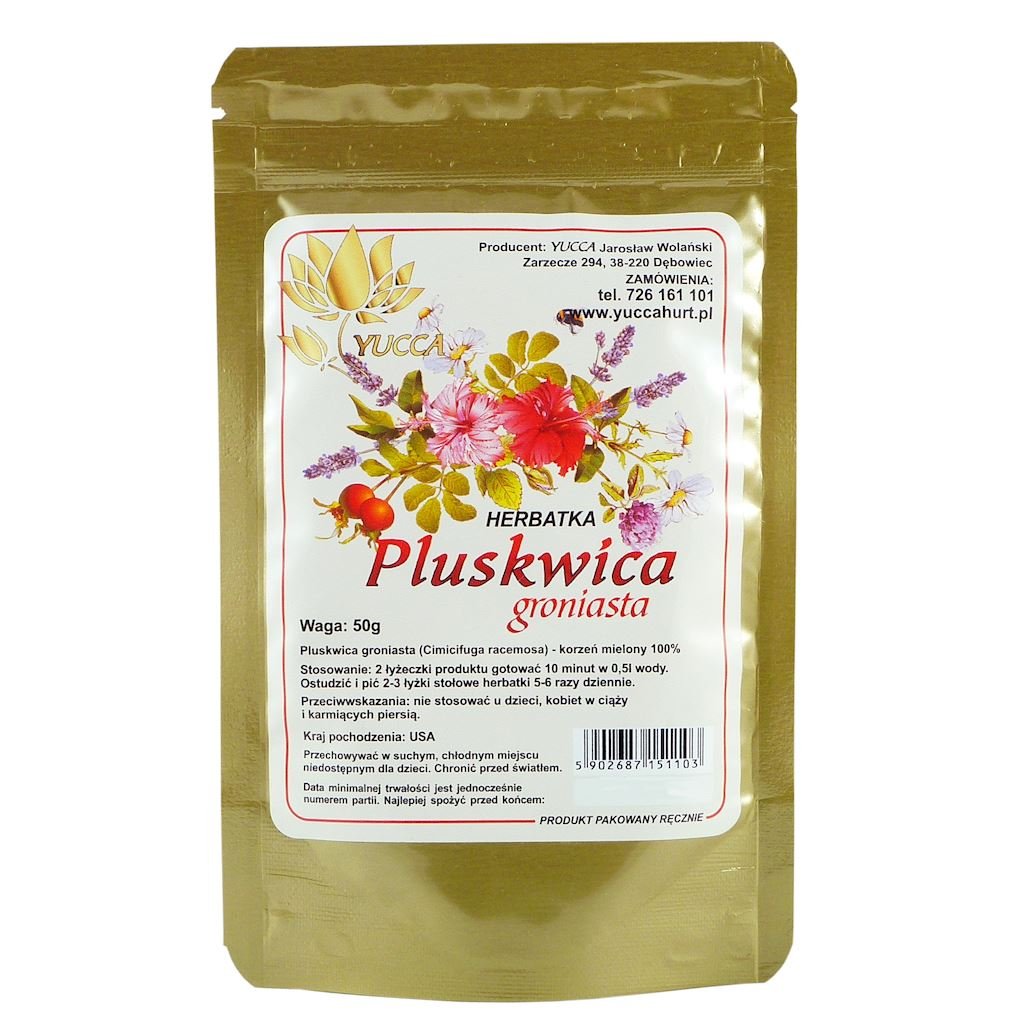 PROHERBIS (YUCCA) PROHERBIS Pluskwica groniasta - korzeń mielony 50g 5902687151103