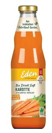 Eden (soki warzyw., płatki śniad., paszt SOK MARCHEWKOWY NFC BIO 750 ml -