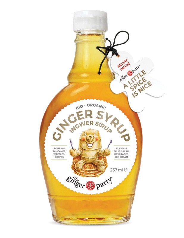 SYROP IMBIROWY BIO 237 ml - GINGER PEOPLE