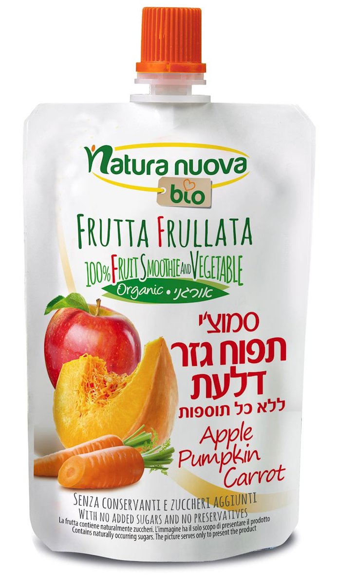 Natura PRZECIER JABŁKO-MARCHEW-DYNIA BIO 100 g - NUOVA