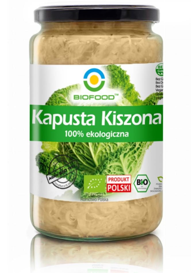 Bio Food KAPUSTA KISZONA BEZGLUTENOWA BIO 700 g (500 g) - 5902693122425