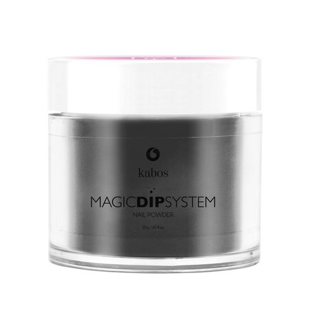 Kabos Cosmetics Proszek do manicure tytanowego - Kabos Magic Dip System 43 Black Cookie