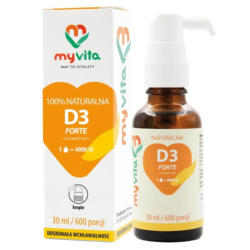 MyVita Witamina D3 4000 iu/30 ml TT001647