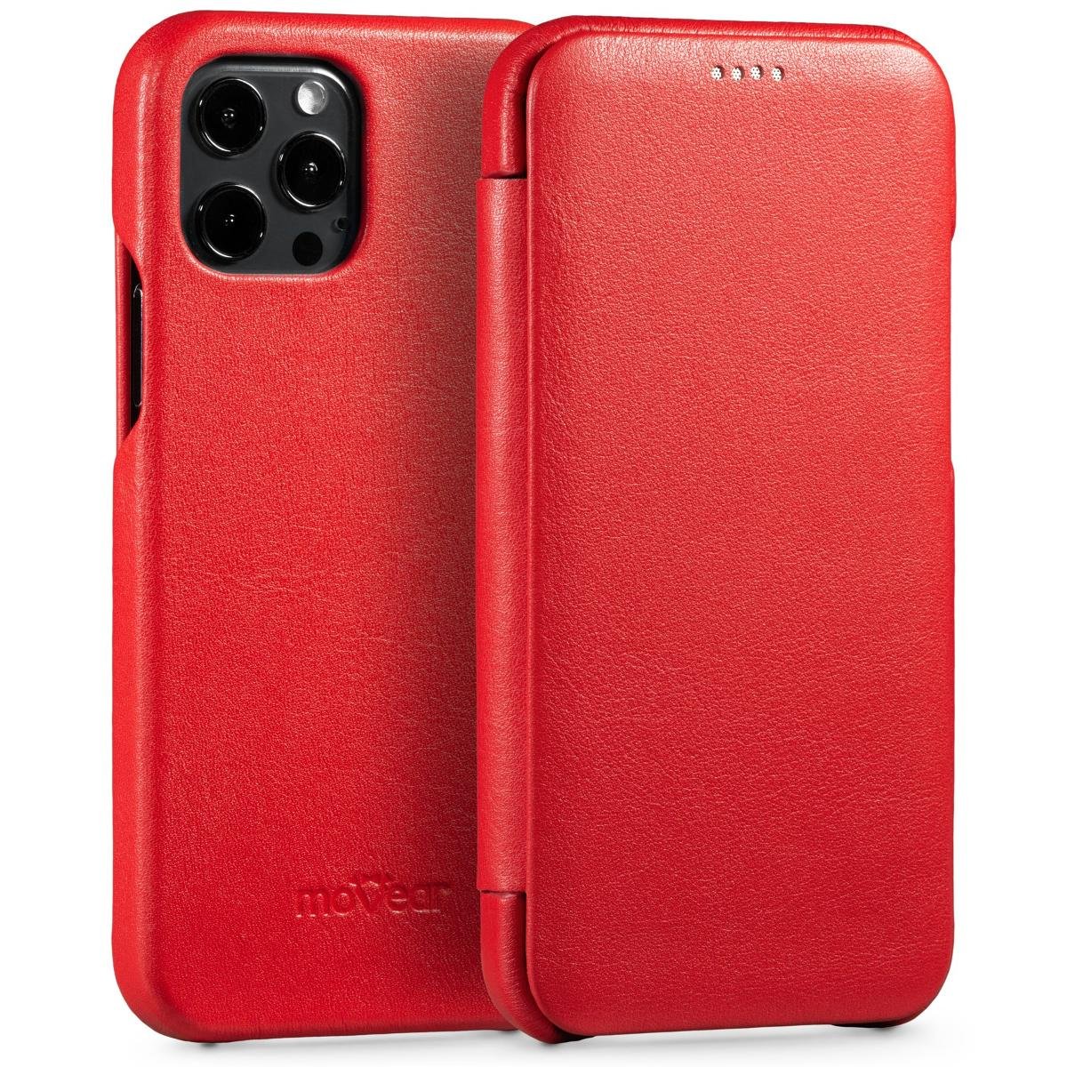 moVear flipSide S - Skórzane etui do Apple iPhone 12 Mini (5.4