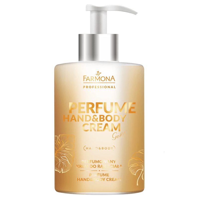 Zdjęcia - Kremy i toniki Farmona Perfume Hand&Body Cream Gold - Perfumowany Krem Do Rąk i Ciała 300 