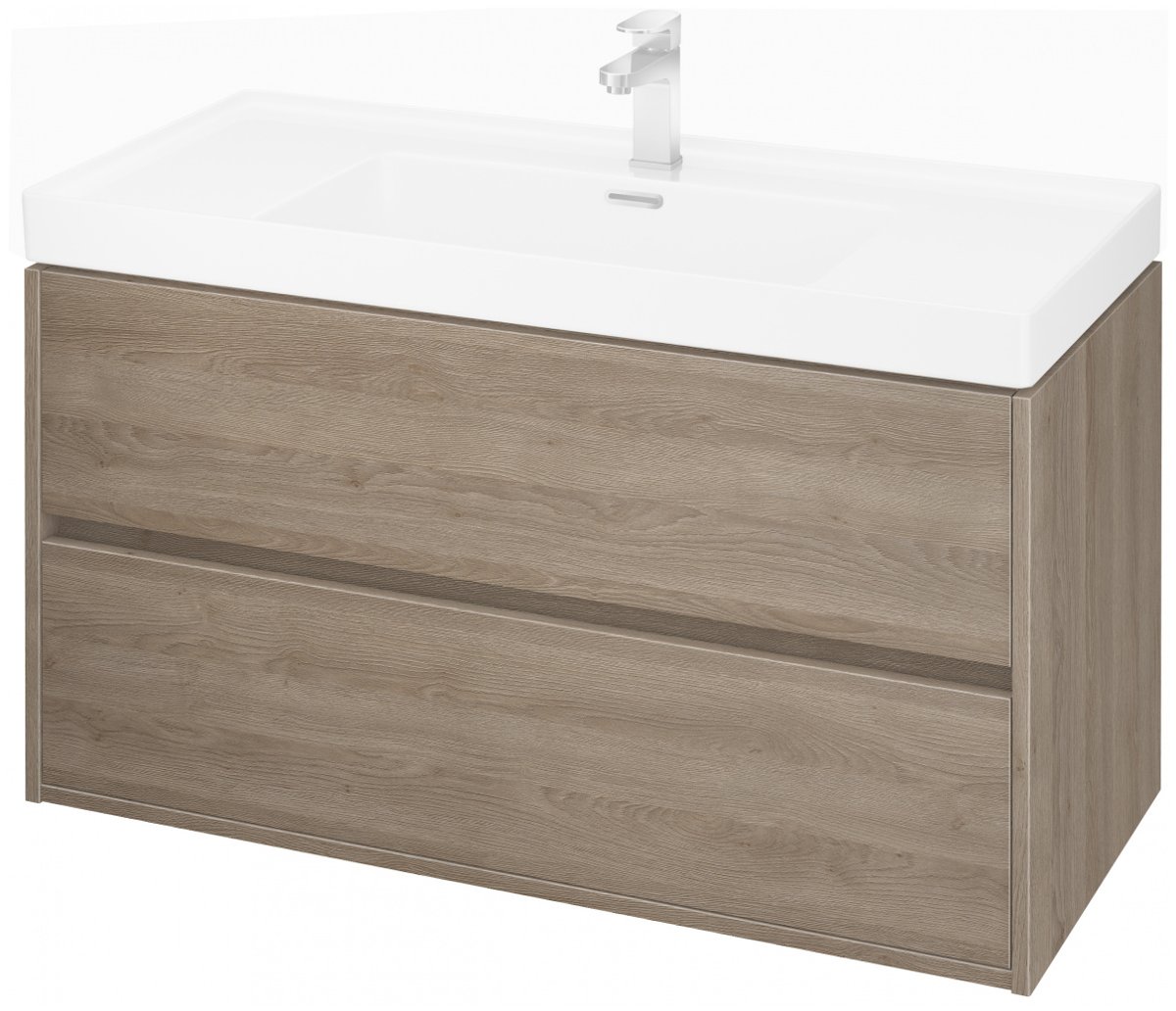 Cersanit CREA Szafka podumywalkowa 100 dąb S924-011 S924-011