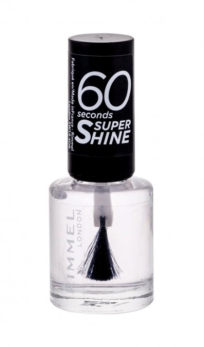 Rimmel Lakier do paznokci 60 Second Nailpolish   740 Clear