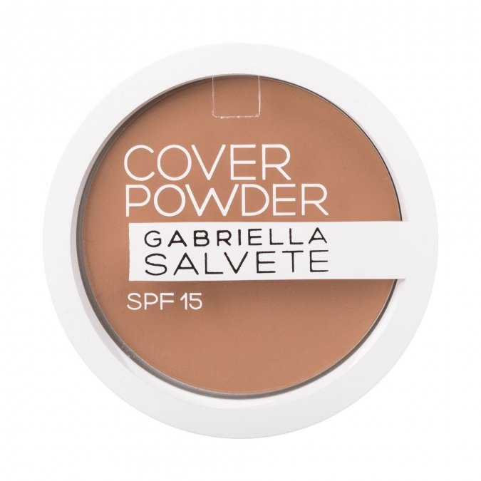 Gabriella Salvete Cover Powder SPF15 puder 9 g dla kobiet 04 Almond