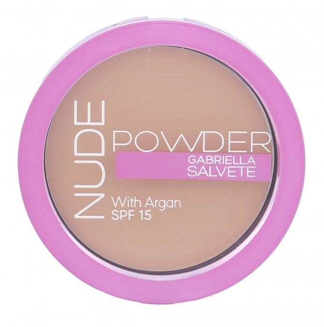Gabriella Salvete Nude Powder SPF15 8g W Puder 01 Pure Nude 70874