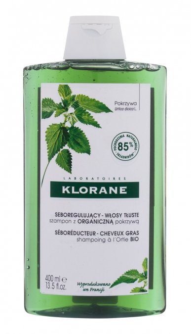 Klorane Pokrzywa szampon do włosów tłustych 400ml