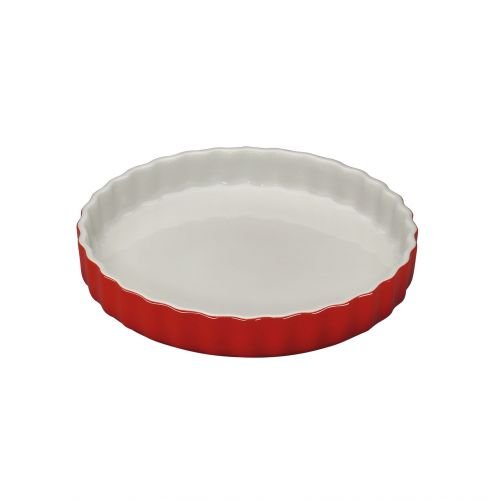 Kuchenprofi ceramiczna forma na tartę śred 28 cm czerwona KU-0712021428