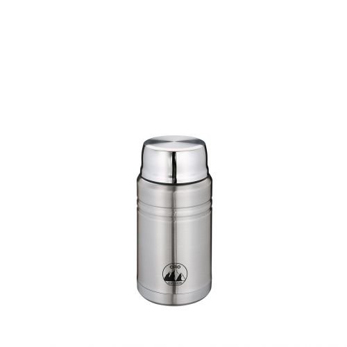 Cilio termos obiadowy ze składaną łyżką 0,75 l śred 9,5 x 20 cm stal szczotkowana CI-545715
