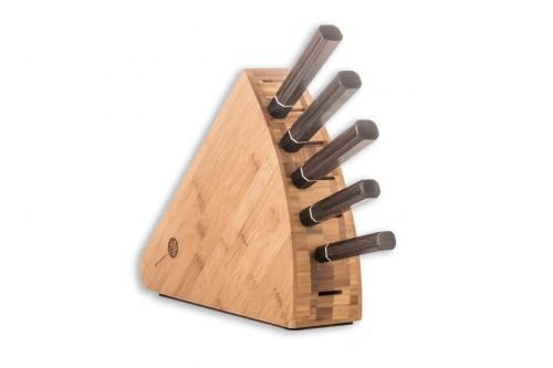 Suncraft Zestaw noży Senzo Black z blokiem [BD-SET] uniwersalny 3727