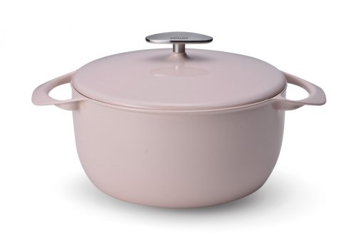 UNILLOY UNILLOY Garnek żeliwny UNILLOY Sakura 22 cm [UC220PI] OM-10124-uniw