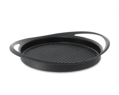 KOMIN Patelnia  grillowa Żeliwna 26cm OM-10090-uniw