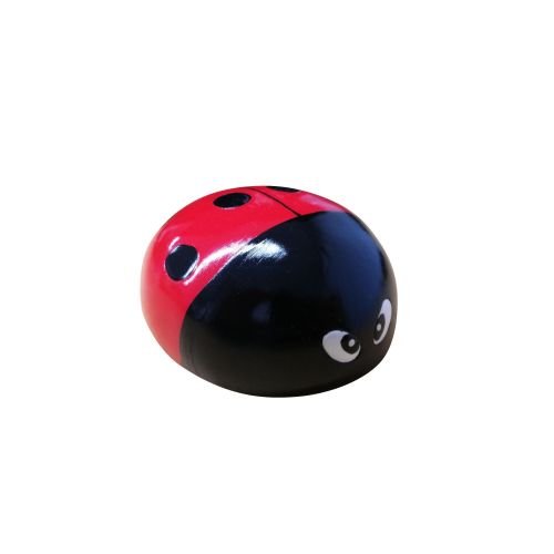 D-DEP Product Design Otwieracz Do Piwa I Butelek Drewniany Lady Bird Czarno-Czerwony