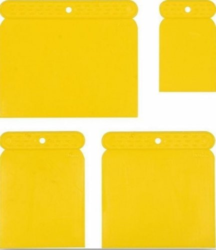 Szpachelki japońskie / japonki plastikowe 4szt.