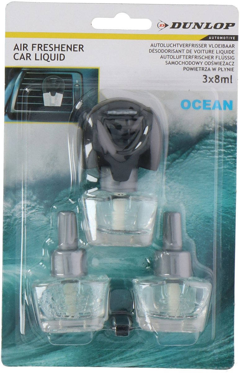 Dunlop Zapach do samochodu na kratkę Ocean DUNLOP x3 E-16576-OCE