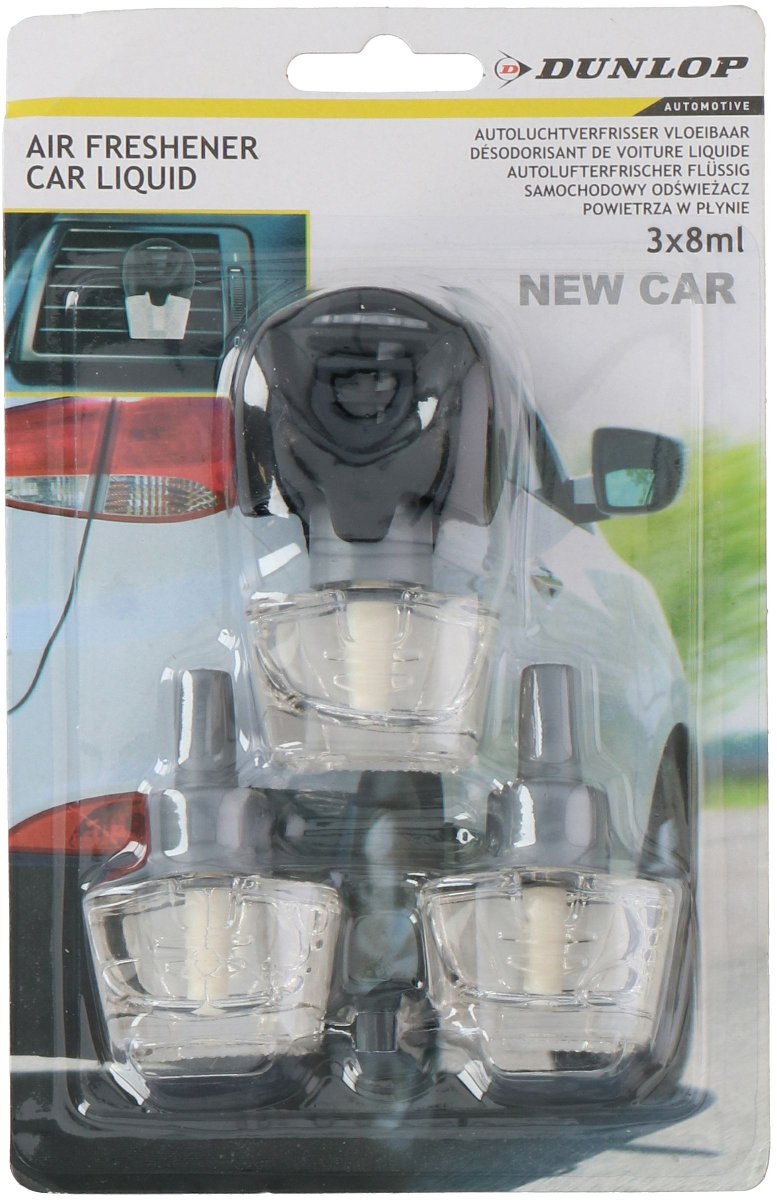 Zapach do samochodu na kratkę New Car DUNLOP x3