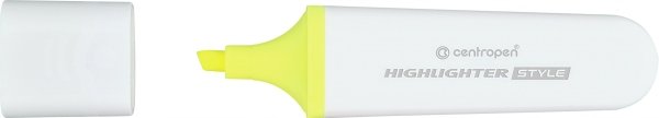 Centropen Zakreślacz Highlighter STYLE FLUO 6252 żółty 22442-uniw